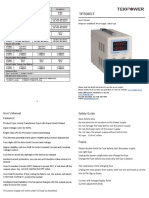 Supply Power TekPower TP5003T Manual