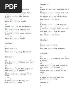 Chord So Far Away Song Structure Leisure