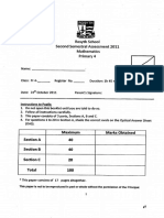 2011 P4 Math SA2 Rosyth PDF