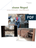 Misiune Nepal Mesaj Informativ - luna Februarie