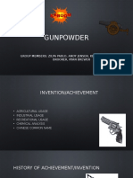Presentation gunpowder