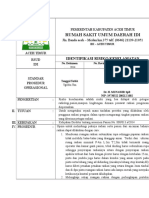 SOP Identifikasi Risiko Keselamatan