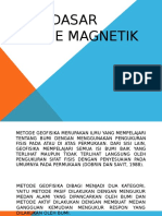 Teori Dasar Metode Magnetik