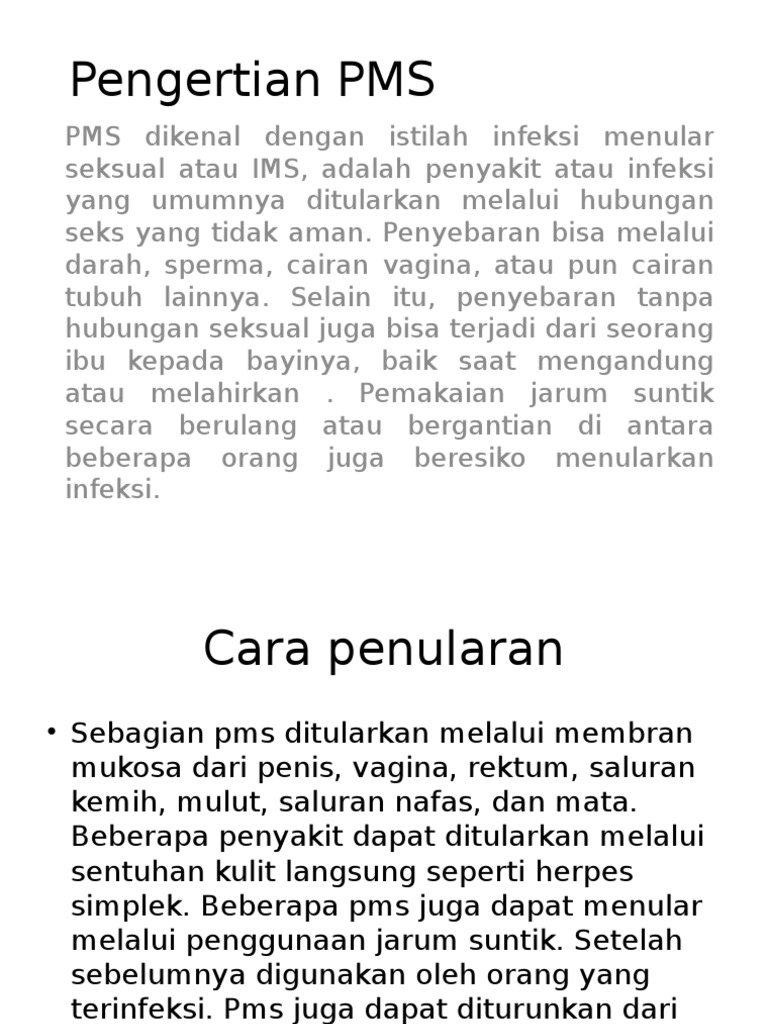 Pengertian PMS PDF