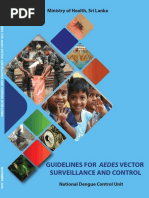 Download Guidelines for Aedes Vector Surveillance and Control  by National Dengue Control UnitSri Lanka SN340670775 doc pdf