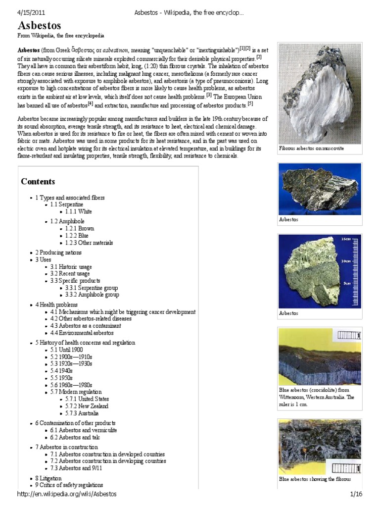 Asbestos Wikipedia The Free Encyclopedia Asbestos Fibers