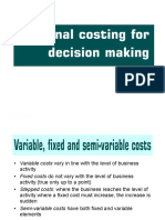 Marginal Costing