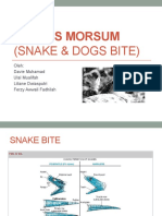 VULNUS MORSUM: PENGOBATAN GIGITAN ULAR DAN ANJING