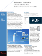 Analysis of Limestone For Flue Gas Desulfurization in A Power Plant