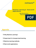Machine Learning and Real-World Applications