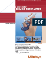 Ratchet Thimble Micrometer