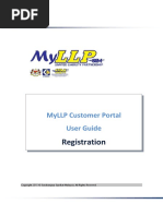 MyLLP Customer Portal User Guide - Registration