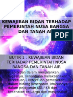 Kewajiban Bidan Terhadap Pemerintah Nusa Bangsa Dan Tanah