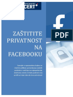 Zaštitite privatnost na Facebooku