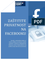 Zaštitite Privatnost Na Facebooku