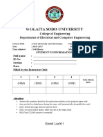 Bee Examination For FX Grade PDF