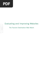 2005 Evaluating and Improving Websites