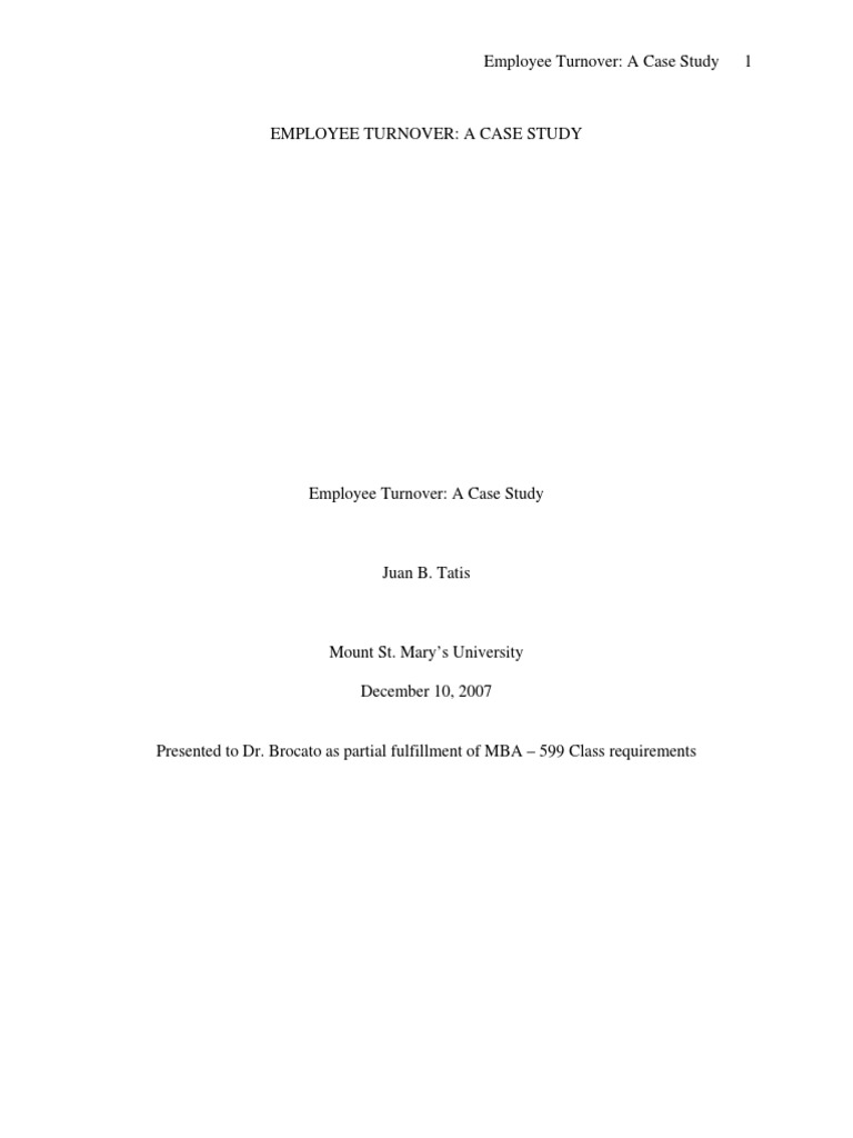 Strategies to Reduce Employee Turnover | PDF | Career & Growth | Business