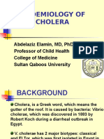 Epidemiology of Cholera