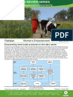 Women's Empowerment in Pakistan: Impact Evaluation of The Empowering Small Scale Producers in The Dairy Sector Project