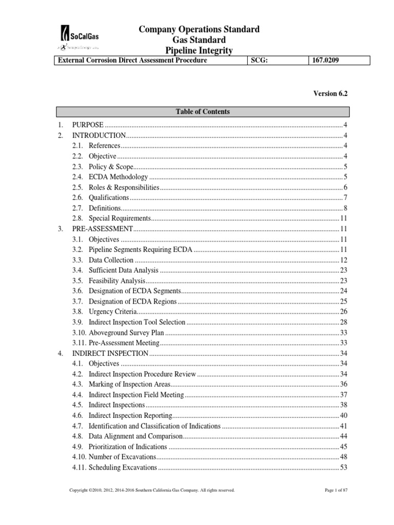 ECDA Procedure | PDF | Pipeline Transport | Corrosion
