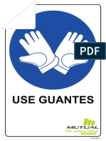 Afiche Use Guantes