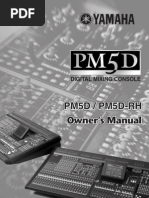 Download Yamaha PM5D Owners Manual by Adrian Gardner SN34069708 doc pdf