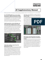 Yamaha PM5D Supplementary Manual