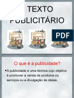 O Texto Publicitário