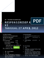 Responsi Resep Kelas Xi TGL 27 April