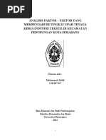 Download Analisis Faktor Faktor Yang Mempengaruhi Tingkat Upah Tenaga Kerja Industri Tekstil Di Kecamatan Pedurungan Kota Semarang by Tonny Saunoah SN340700039 doc pdf