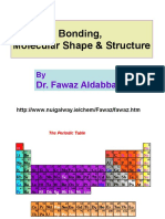Bonding, Molecular Shape & Structure: Dr. Fawaz Aldabbagh