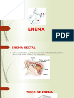 ENEMA RECTAL: TÉCNICA, TIPOS Y OBJETIVOS