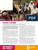 Space To Grow: Creating Safe Spaces To Foster Youth Active Citizenship