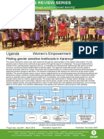 Women's Empowerment in Uganda: Impact Evaluation of The Project Piloting Gender Sensitive Livelihoods in Karamoja'