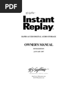 Download 360 Systems Instant Replay DR550 by Adrian Gardner SN34070330 doc pdf