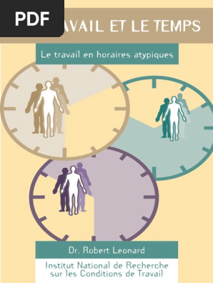 Le Travail Et Le Temps Pdf Teletravail Heure