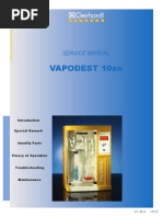 Vapodest 10Sn: Service Manual