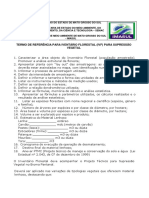 Termo de Referencia - IVF Inventário Florestal para Supressão 10-06-2011