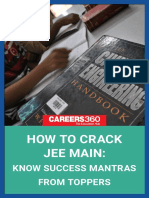 How To Crack JEE Main - Know Success Mantras From Toppers