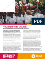 Youth Driving Change: Young People in Mali Influencing National-Level Policy