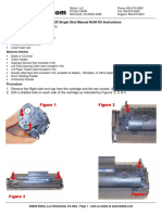 Octone 12X Single Shot Manual Refill Kit Instructions: Procedure