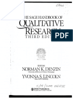  Handbook of Qualitative Research