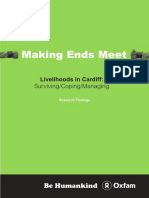 Making Ends Meet: Livelihoods in Cardiff: Survival, Coping and Management
