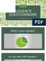 Audience Questionnaire