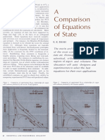 A Comparison of Equations of State