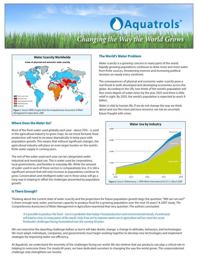 Water problems essay picture