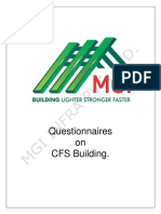 Questionnaires On CFS Building