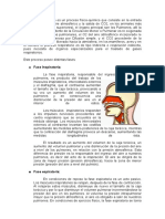 La Respiración Es Un Proceso Físico