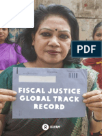 Fiscal Justice Global Track Record: Oxfam's Tax, Budget and Social Accountability Work